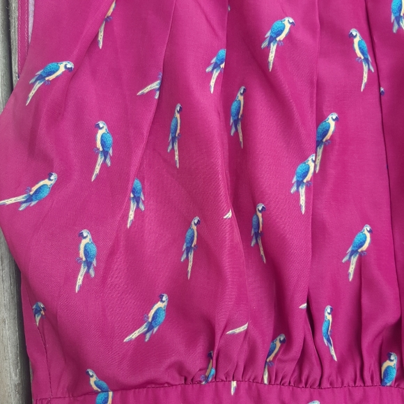 Pink Martini Bird Print Dress - Picture 5 of 7